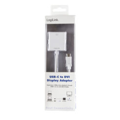 LogiLink UA0245A video kabel adapter 0,14 m DVI USB Type-A Wit - Afbeelding 4
