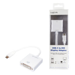 LogiLink UA0245A video kabel adapter 0,14 m DVI USB Type-A Wit - Afbeelding 3