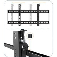 Techly ICA-PLB 046F tv-bevestiging 177,8 cm (70") Zwart - Afbeelding 5