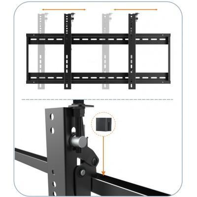 Techly ICA-PLB 046F tv-bevestiging 177,8 cm (70") Zwart - Afbeelding 5