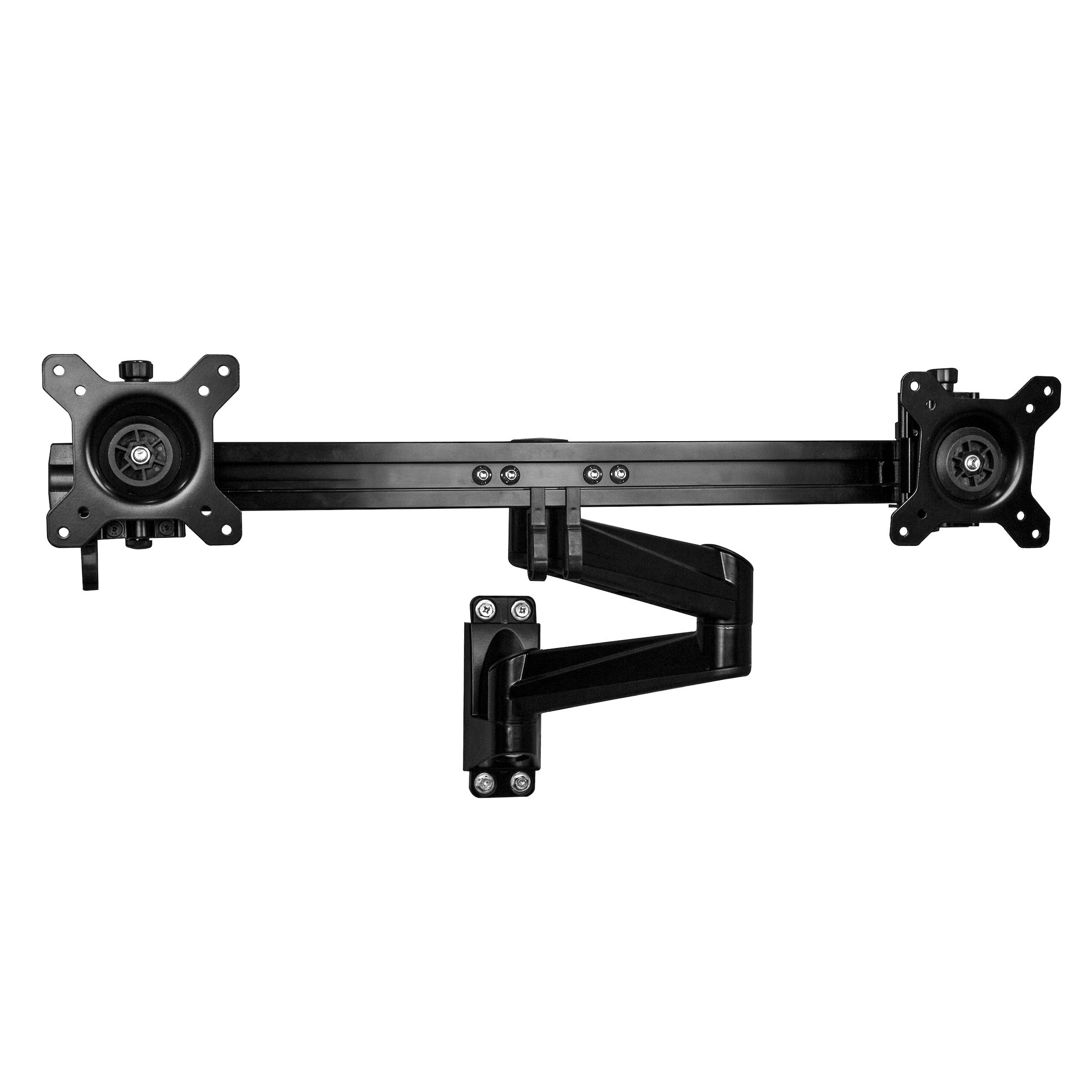 StarTech.com Dual monitor arm scharnierende muurbeugel voor twee VESA 15"-24" schermen - Afbeelding 3