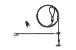 Kensington K65099EUL kabelslot Zwart, Zilver