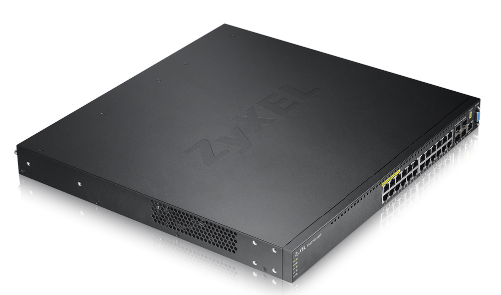 Zyxel XGS3700-24HP Managed L2+ Power over Ethernet (PoE) Zwart - Afbeelding 3