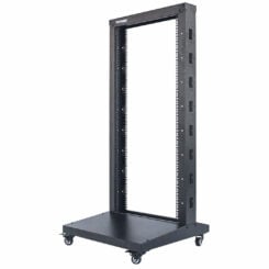 Intellinet 714426 rack 48U Vrijstaande rek Zwart