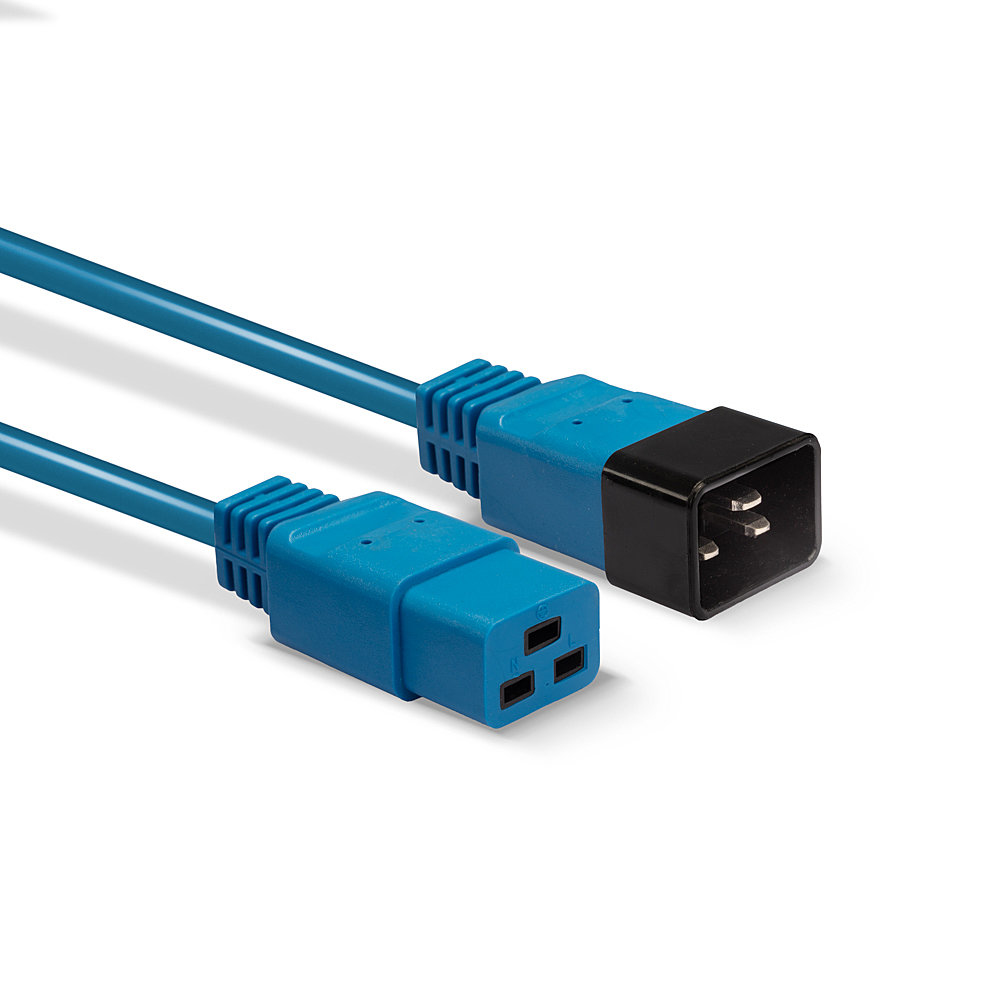 Lindy 30122 electriciteitssnoer Blauw 3 m C19 stekker C20 stekker - Afbeelding 4