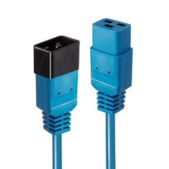 Lindy 30122 electriciteitssnoer Blauw 3 m C19 stekker C20 stekker