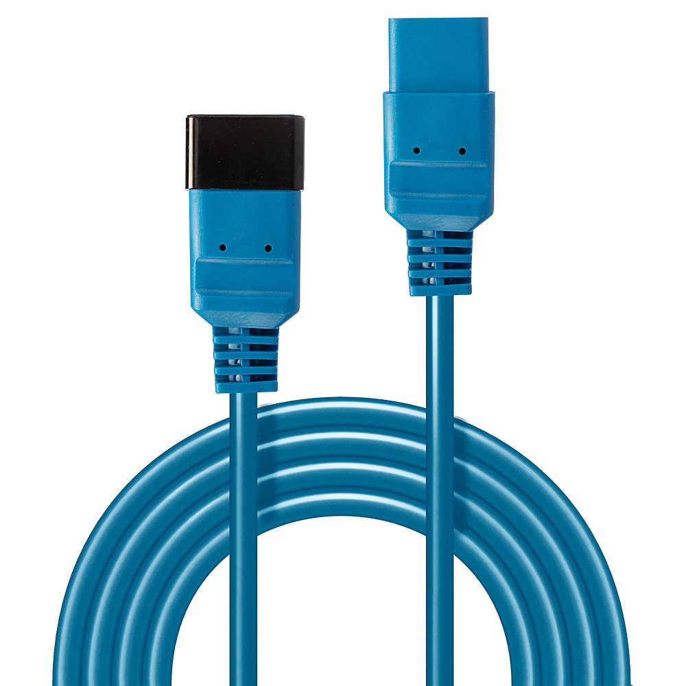 Lindy 30122 electriciteitssnoer Blauw 3 m C19 stekker C20 stekker - Afbeelding 3