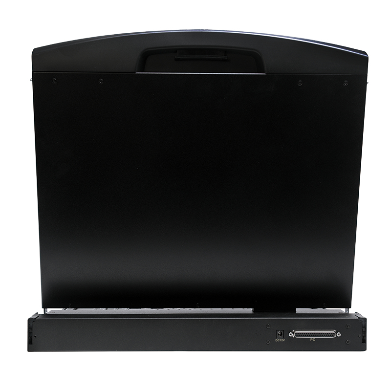 LogiLink LC702GE rack console 43,2 cm (17") 1280 x 1024 Pixels Metaal Zwart 1U - Afbeelding 4