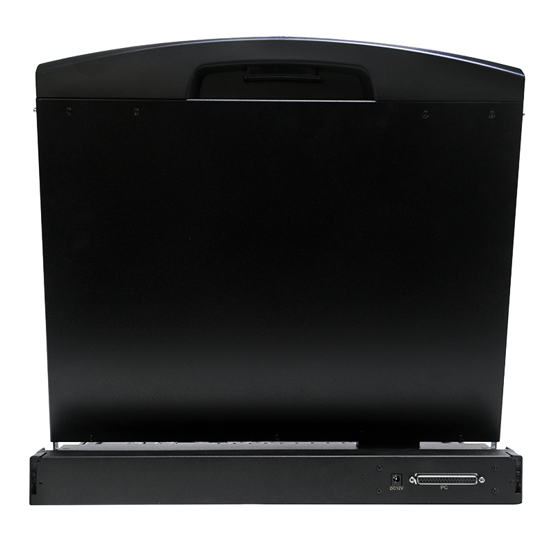 LogiLink LC902GE rack console 47 cm (18.5") 1366 x 768 Pixels Metaal Zwart 1U - Afbeelding 3