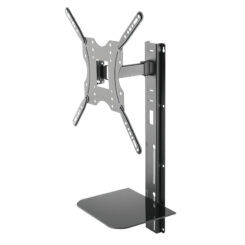 LogiLink BP0048 tv-bevestiging 139,7 cm (55") Zwart, Roestvrijstaal - Afbeelding 3