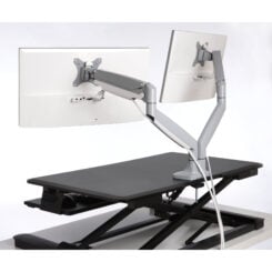 Kensington SmartFit One-Touch Height Adjustable Dual Monitor Arm - Afbeelding 5