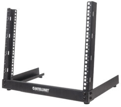 Intellinet 19" open frame rack desktop, 12U, zwart, bouwpakket, max. 10 kg