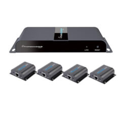 Techly IDATA EX-HL41TY audio/video extender AV-zender & ontvanger Zwart - Afbeelding 3