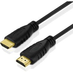 Techly ICOC HDMI2-4-010 HDMI kabel 1 m HDMI Type A (Standaard) Zwart - Afbeelding 2