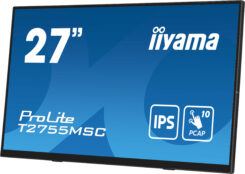iiyama ProLite T2755MSC-B1 computer monitor 68,6 cm (27") 1920 x 1080 Pixels Full HD LED Touchscreen Tafelblad Zwart - Afbeelding 6