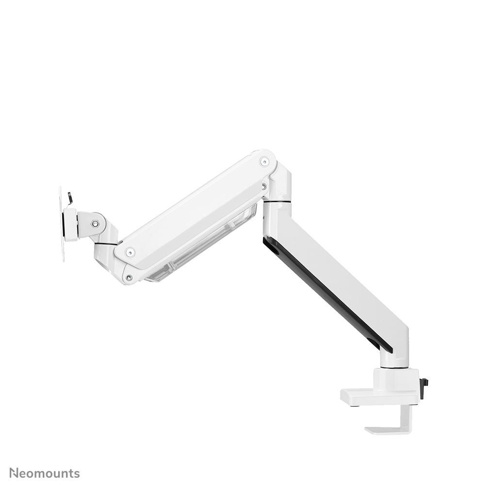 Neomounts NM-D775WHITEPLUS Monitorarm 10-49" - gasveer - Topfix - 180°-stop - Afbeelding 5