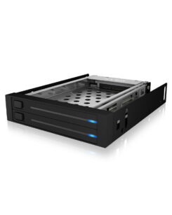 ICY BOX IB-2226StS 8,89 cm (3.5") Opslagschijflade Zwart - Afbeelding 4