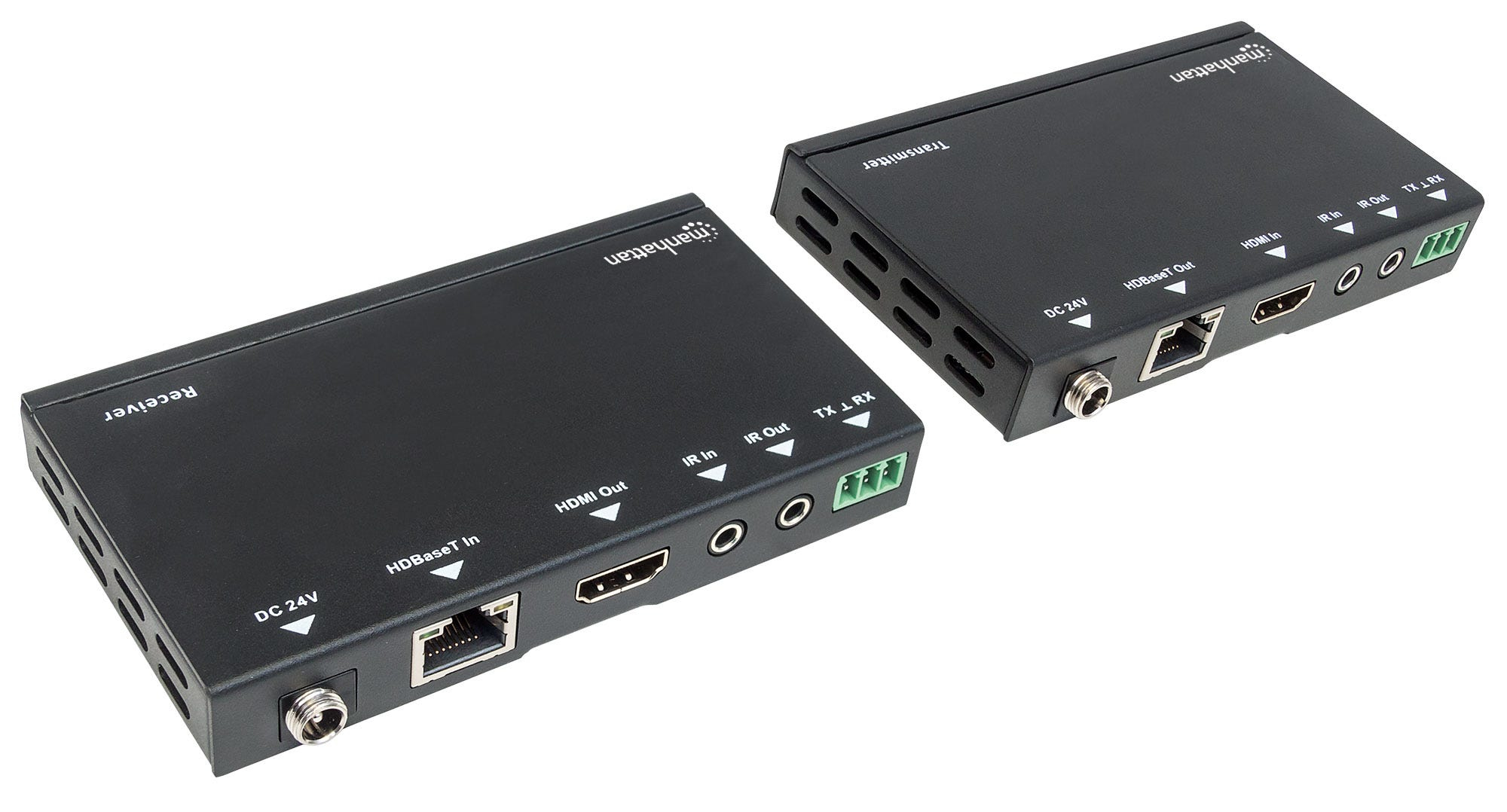 Manhattan 207638 audio/video extender AV-zender & ontvanger Zwart - Afbeelding 6