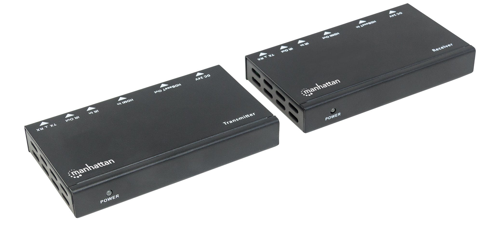 Manhattan 207638 audio/video extender AV-zender & ontvanger Zwart - Afbeelding 3