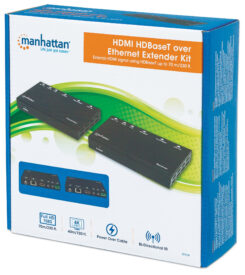 Manhattan 207638 audio/video extender AV-zender & ontvanger Zwart - Afbeelding 9