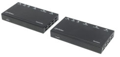 Manhattan 207638 audio/video extender AV-zender & ontvanger Zwart - Afbeelding 2