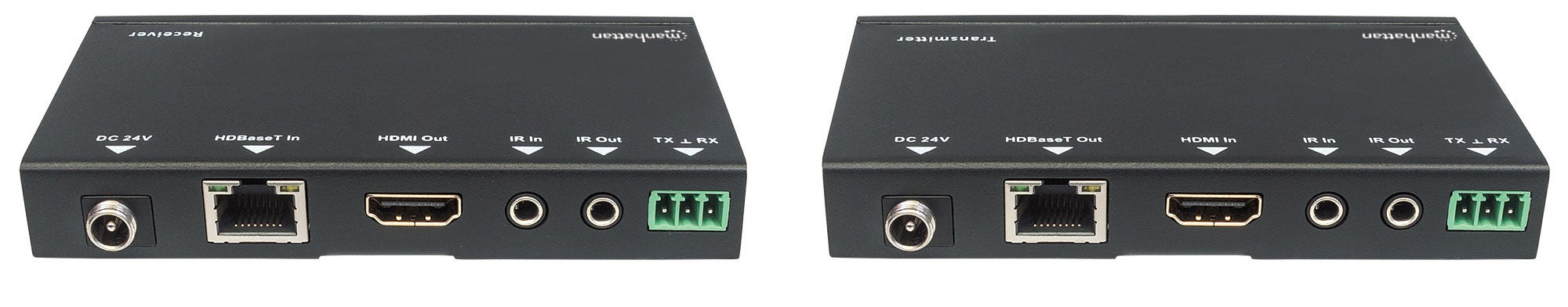 Manhattan 207638 audio/video extender AV-zender & ontvanger Zwart - Afbeelding 4