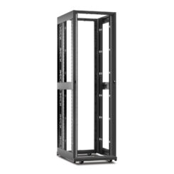 APC NetShelter AV 42U 600mm Wide x 825mm Deep Enclosure 10-32 Threaded Rails No Sides/Roof/Doors Black - Afbeelding 2