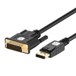Techly ICOC DSP-C12-030P video kabel adapter 3 m DisplayPort DVI-D Zwart