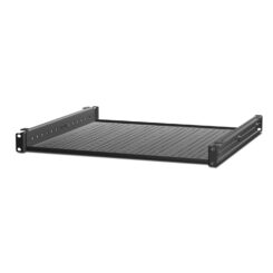 APC instelbaar legbord 250lbs 16"-24" diep zwart - Afbeelding 2
