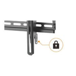 Techly ICA-PLB 59F tv-bevestiging 177,8 cm (70") Zwart - Afbeelding 5