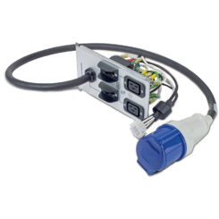 APC Symmetra RM 230V achterplaatkit m/(2) IEC320 C19 en (1) IEC 60309 - Afbeelding 3