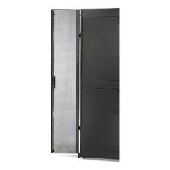 APC NetShelter SX 45U 600mm brede geperforeerde gesplitste deuren zwart - Afbeelding 3