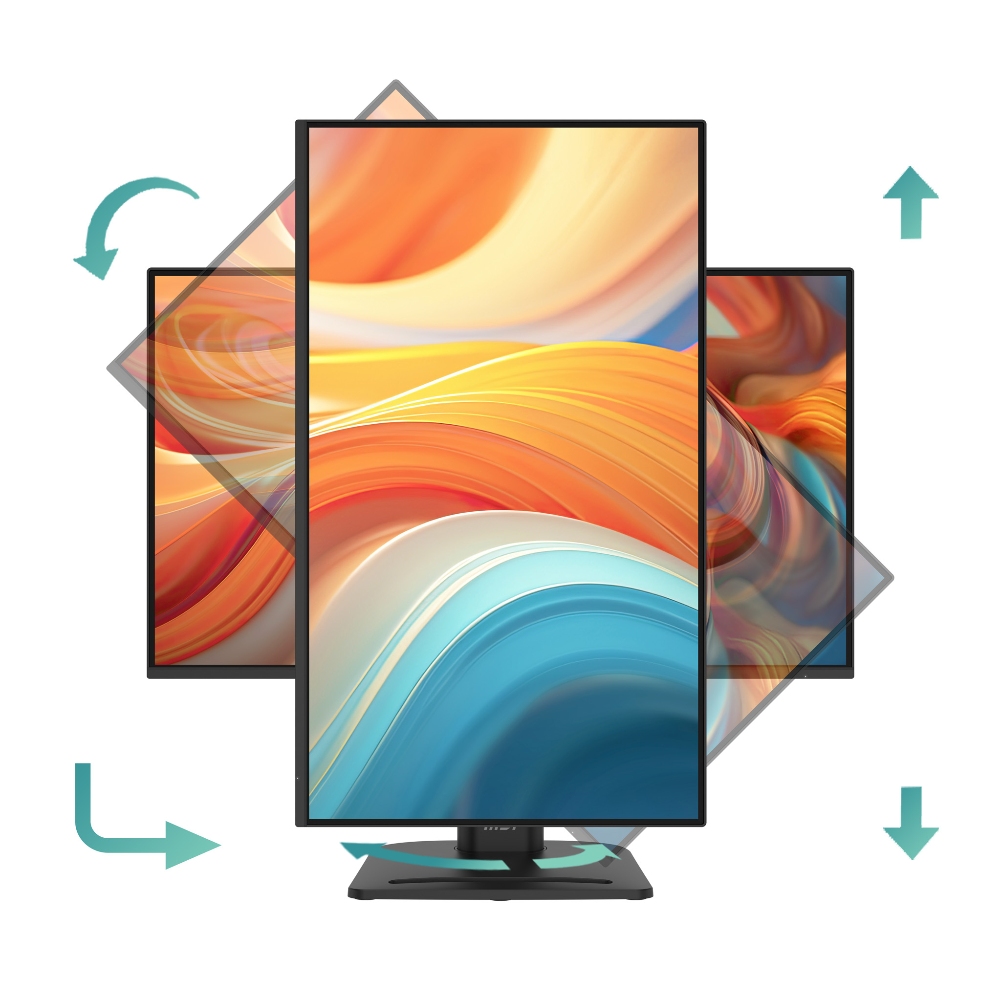 MSI Pro MP275PGDE E14 computer monitor 68,6 cm (27") 1920 x 1080 Pixels Full HD LCD Zwart - Afbeelding 3
