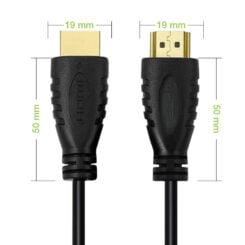Techly ICOC HDMI2-4-005 HDMI kabel 0,5 m HDMI Type A (Standaard) Zwart - Afbeelding 4