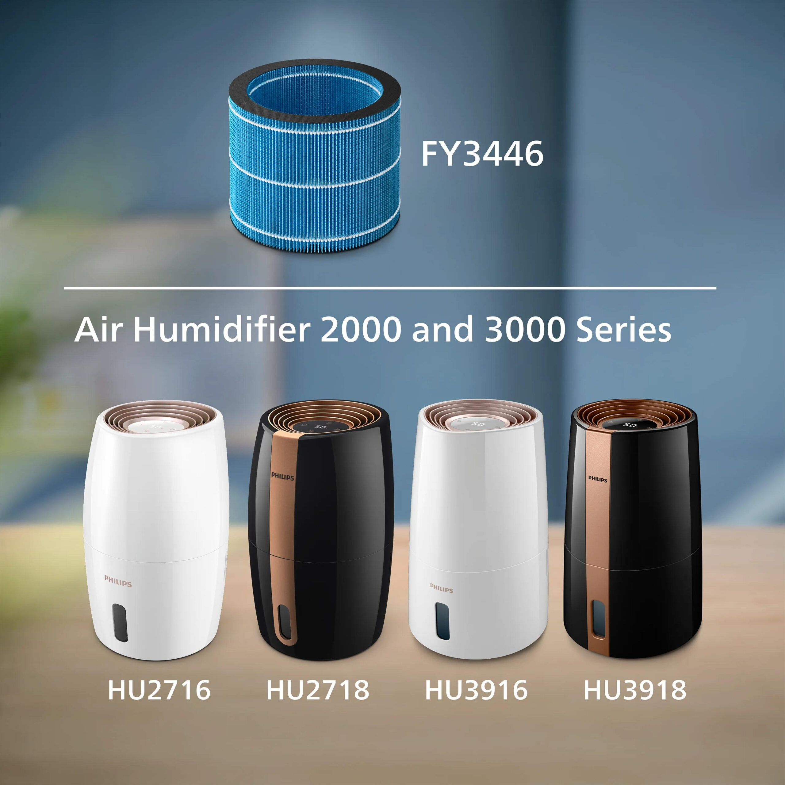 Philips Genuine replacement filter FY3446/30 Bevochtigingsfilter - Afbeelding 3