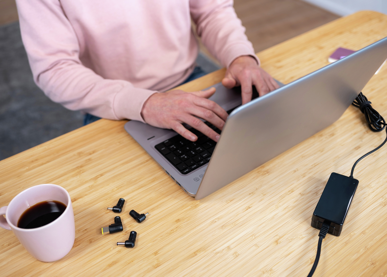 Trust Primo 45W Universele laptop‑lader – laptop‑oplader – universele laptop‑adapter – met meerdere aansluitstukken – Zwart - Afbeelding 6