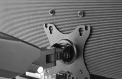 Manhattan Bureaubeugel voor 2 TV’s en monitoren (Volledig Verstelbaar met veer), voor schermen 10"–27", met tafelklem of bladdoorvoer, VESA-compatibiliteit: 75x75 en 100x100 mm (controleer de afmetingen van de vier montagegaten aan de achterzijde) - Afbeelding 6
