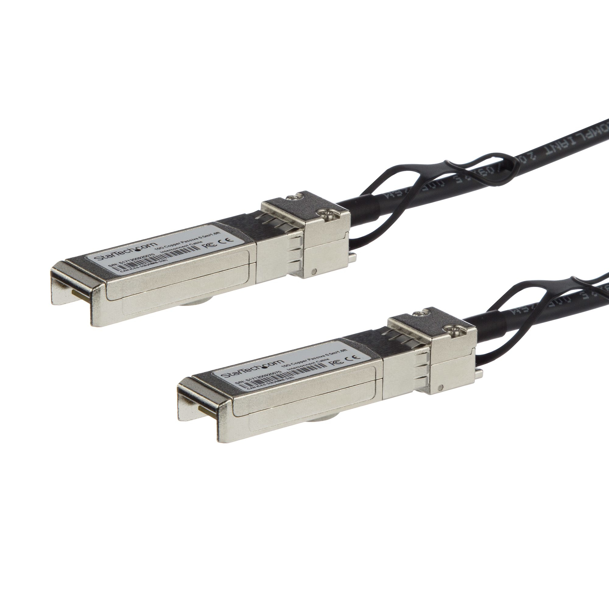 StarTech.com Cisco SFP-H10GB-CU2-5M compatibel SFP+ DAC Twinax kabel - 2.5 m - Afbeelding 2