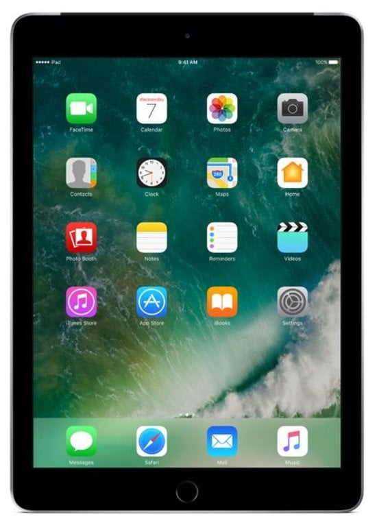 Forza Refurbished iPad 2018 128GB Wit Wifi + 4G - Licht gebruikt