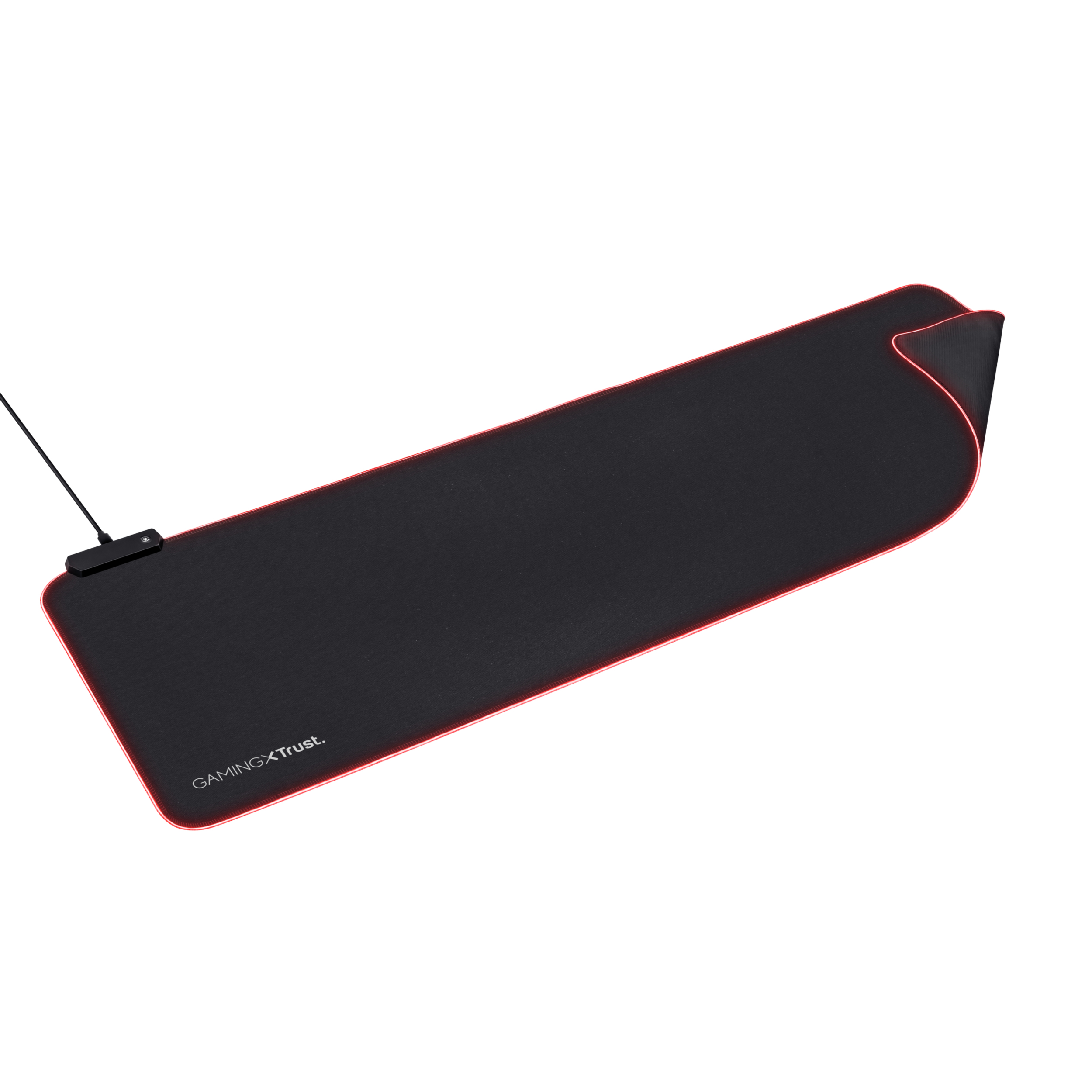 Trust GXT 764 Glide-Flex RGB Muismat XXL - Extra grote gaming muismat – RGB-verlichting – Flexibel oppervlak – Zwart - Afbeelding 2
