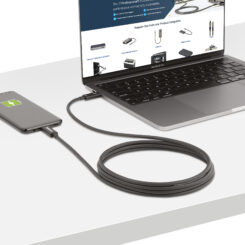 StarTech.com A40G2MB-TB4-CABLE Thunderbolt-kabel 2 m 40 Gbit/s Zwart - Afbeelding 10