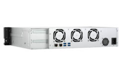QNAP TS-855EU-8G data-opslag-server NAS Rack (2U) Intel Atom® C5125 8 GB DDR4 0 TB QuTS hero Zwart - Afbeelding 4