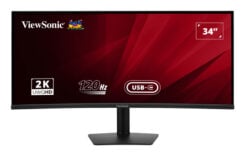 Viewsonic VA VA3420C computer monitor 86,4 cm (34") 3440 x 1440 Pixels UltraWide Quad HD LED Zwart