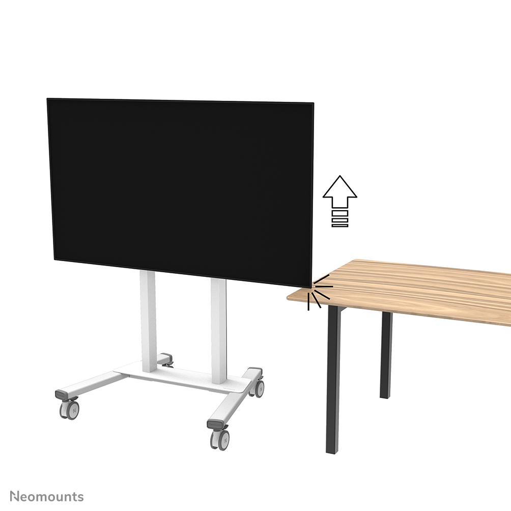 Neomounts FL55-875WH1 TV trolley 55-100" - gemotoriseerd - TÜV - Afbeelding 10