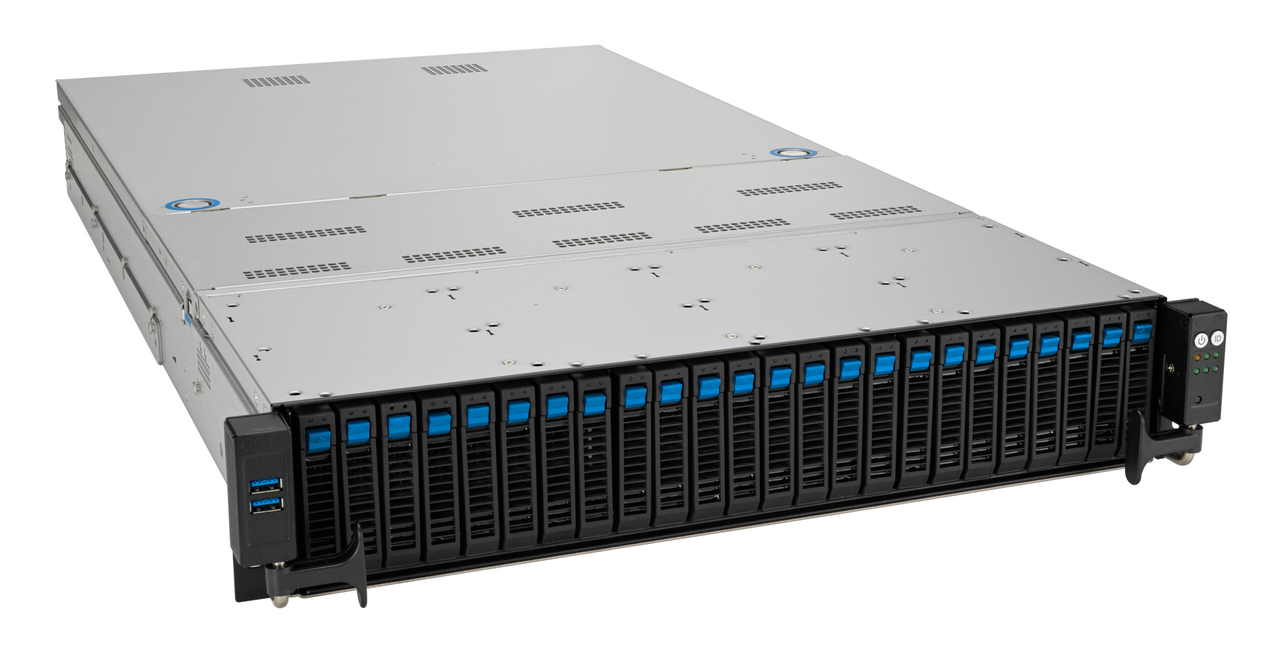 ASUS RS720A-E12-RS24U Socket SP5 Rack (2U) Grijs - Afbeelding 2