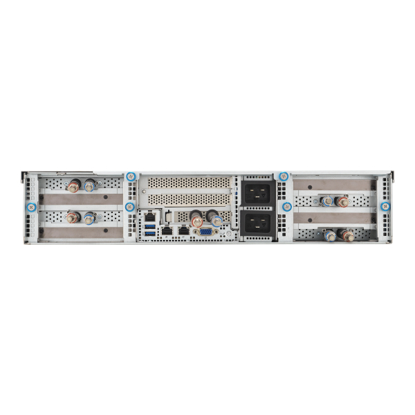 ASUS 90SF0251-M004X0 server barebone Intel C741 Rack (2U) Zwart, Staal - Afbeelding 12