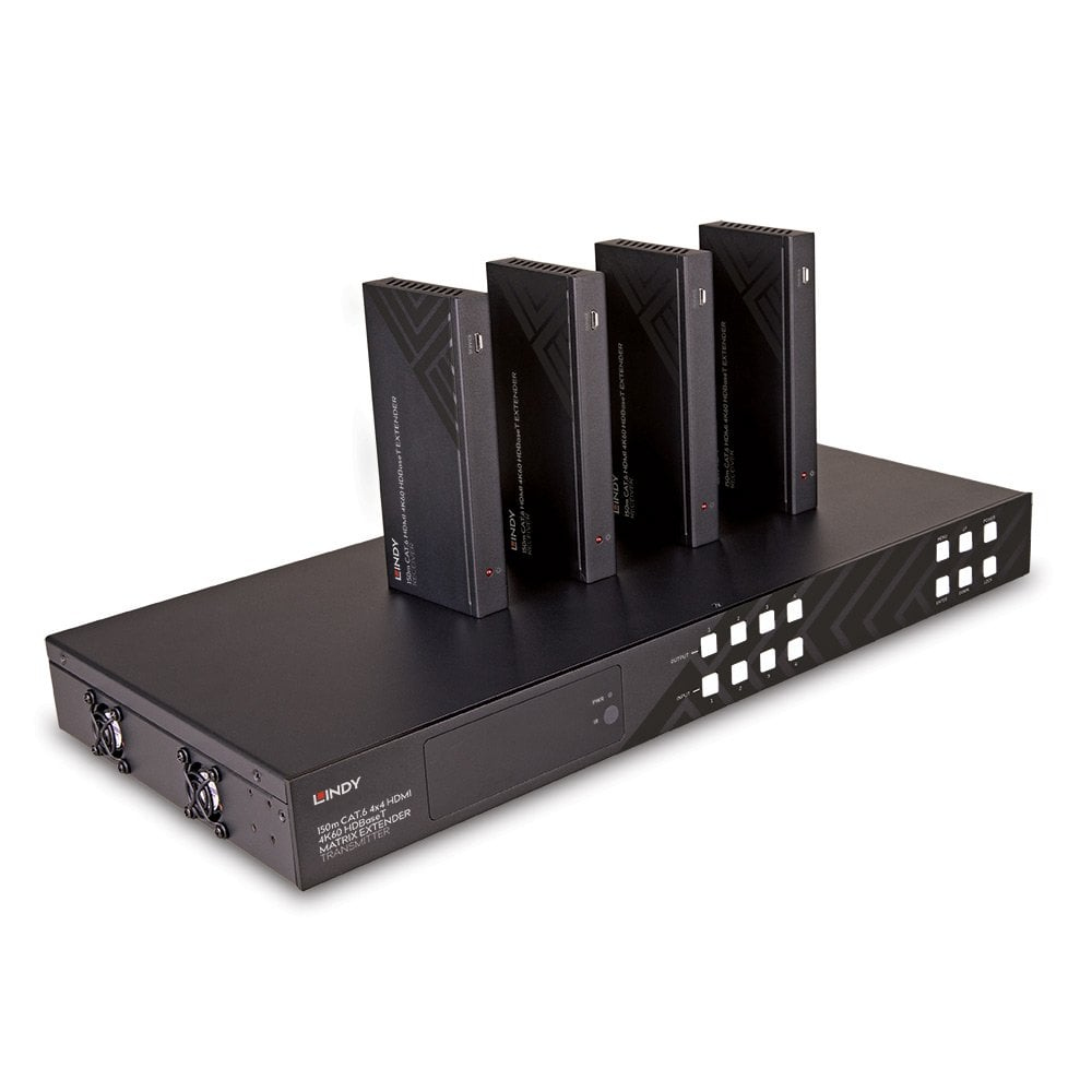 Lindy 38345 audio/video extender AV-zender & ontvanger Zwart - Afbeelding 3