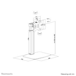 Neomounts FPMA-D865BLACK Monitorstandaard 10-32" - gasveer - Afbeelding 19