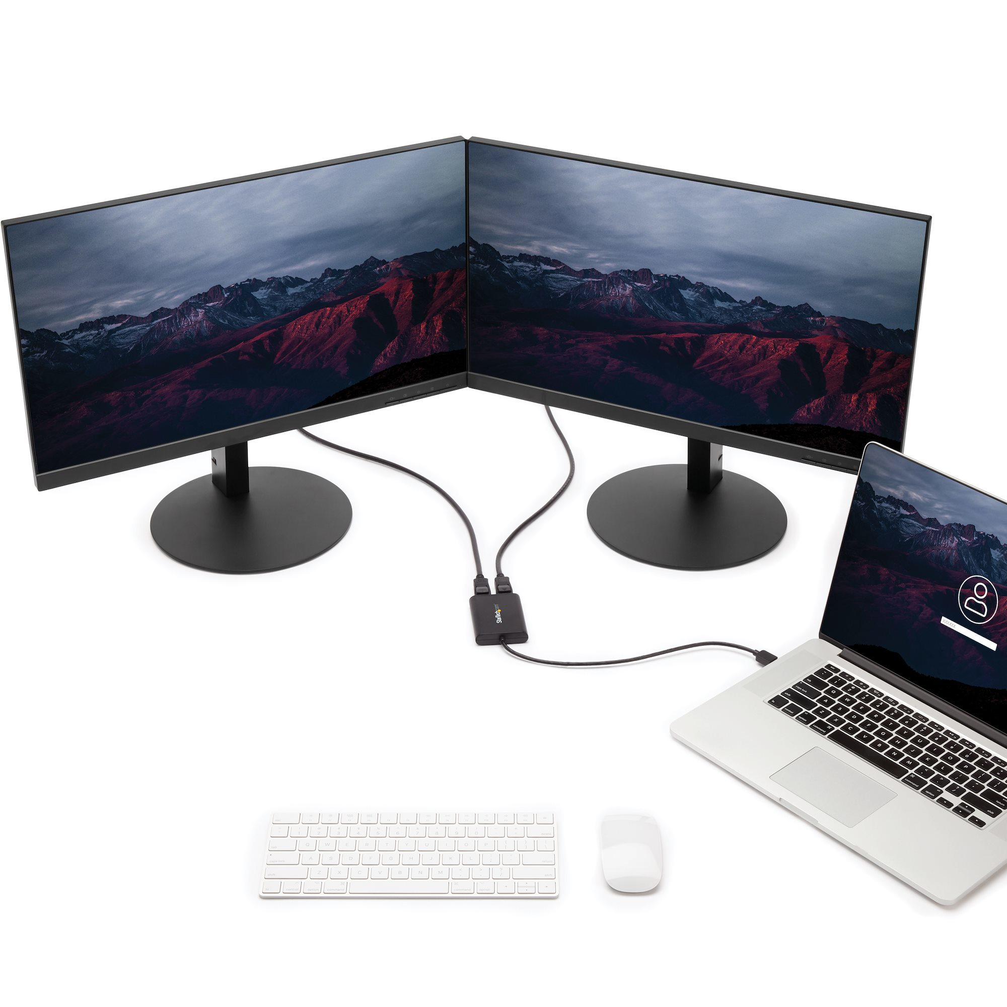 StarTech.com USB-naar-Dual DisplayPort-adapter - 4K 60Hz - USB 3.0 (5 Gbps) - Afbeelding 6