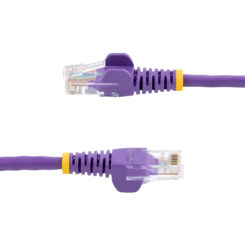 StarTech.com Cat5e Ethernet netwerkkabel met snagless RJ45 connectors UTP kabel 10m paars - Afbeelding 4